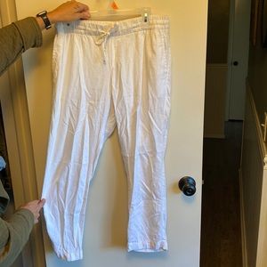Small linen old navy pants